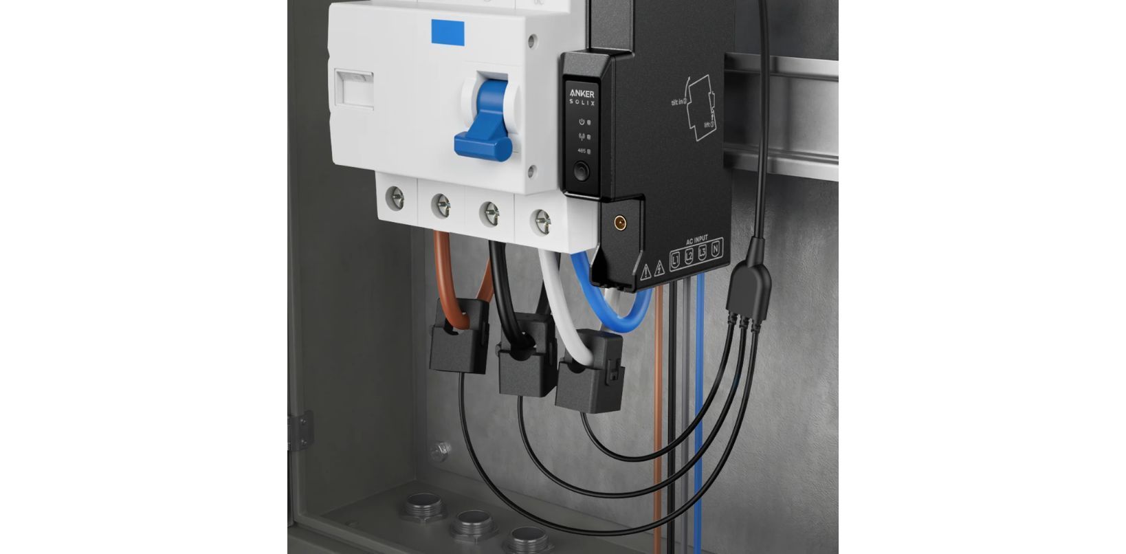 Anker - compteur intelligent gen 2 - 3 phases