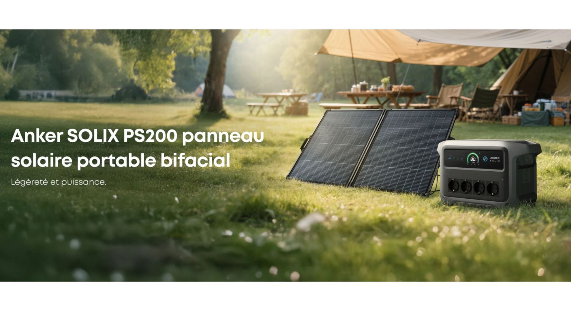 Anker Solix PS200 camping