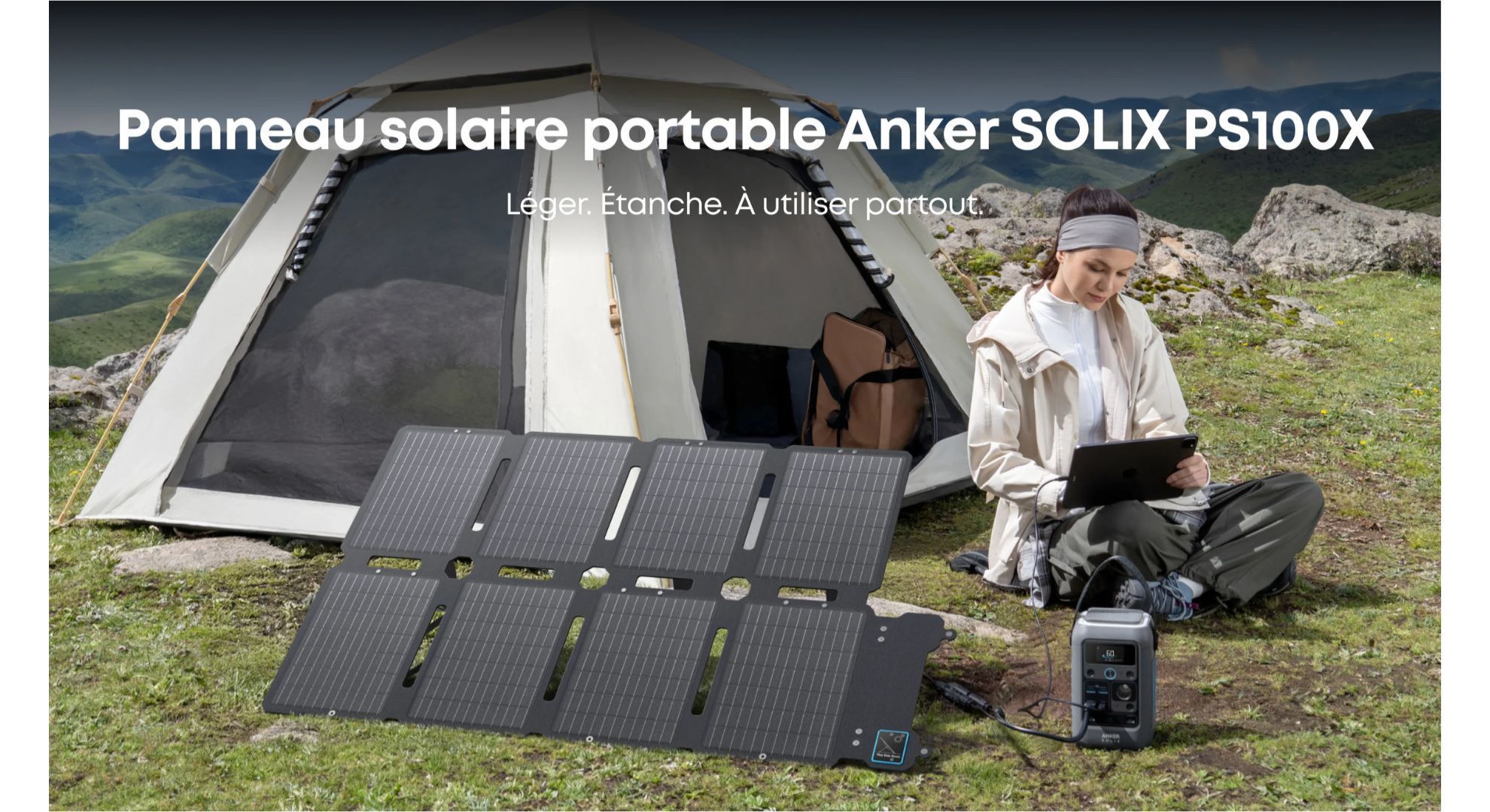kit Anker - Solix C300X DC - 100W