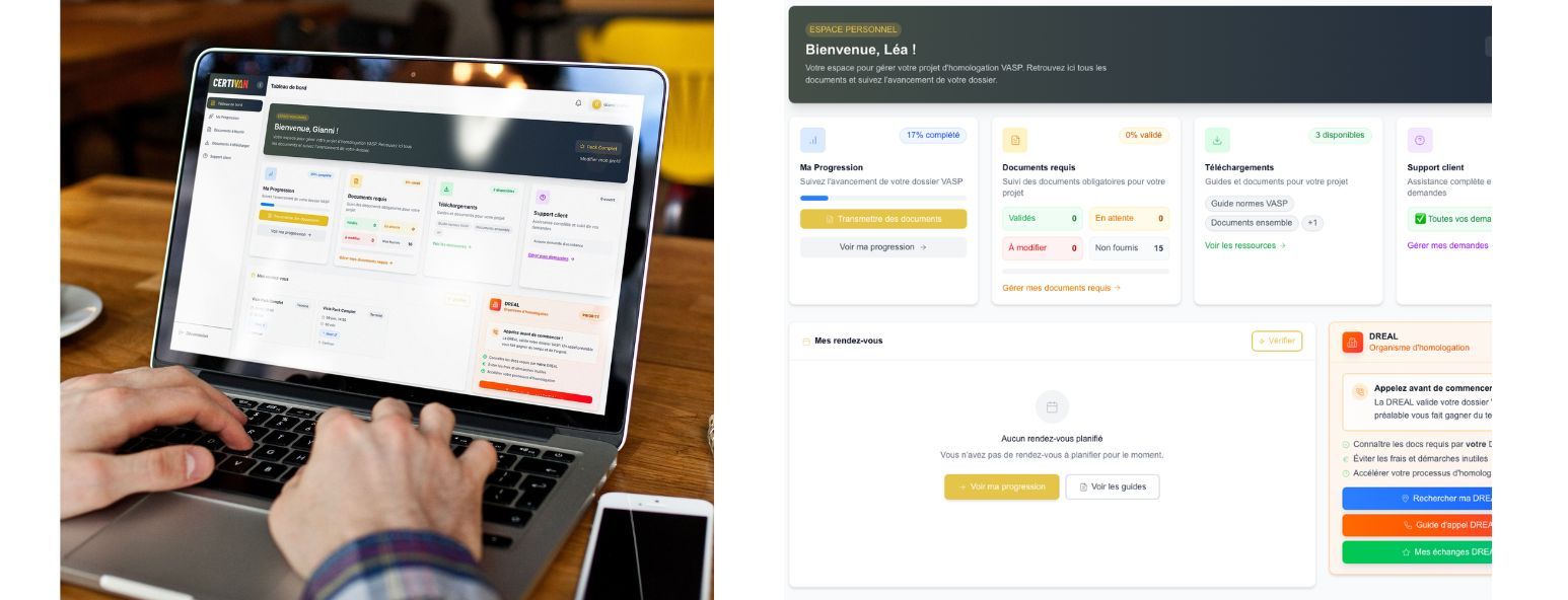 Certivan - Plateforme