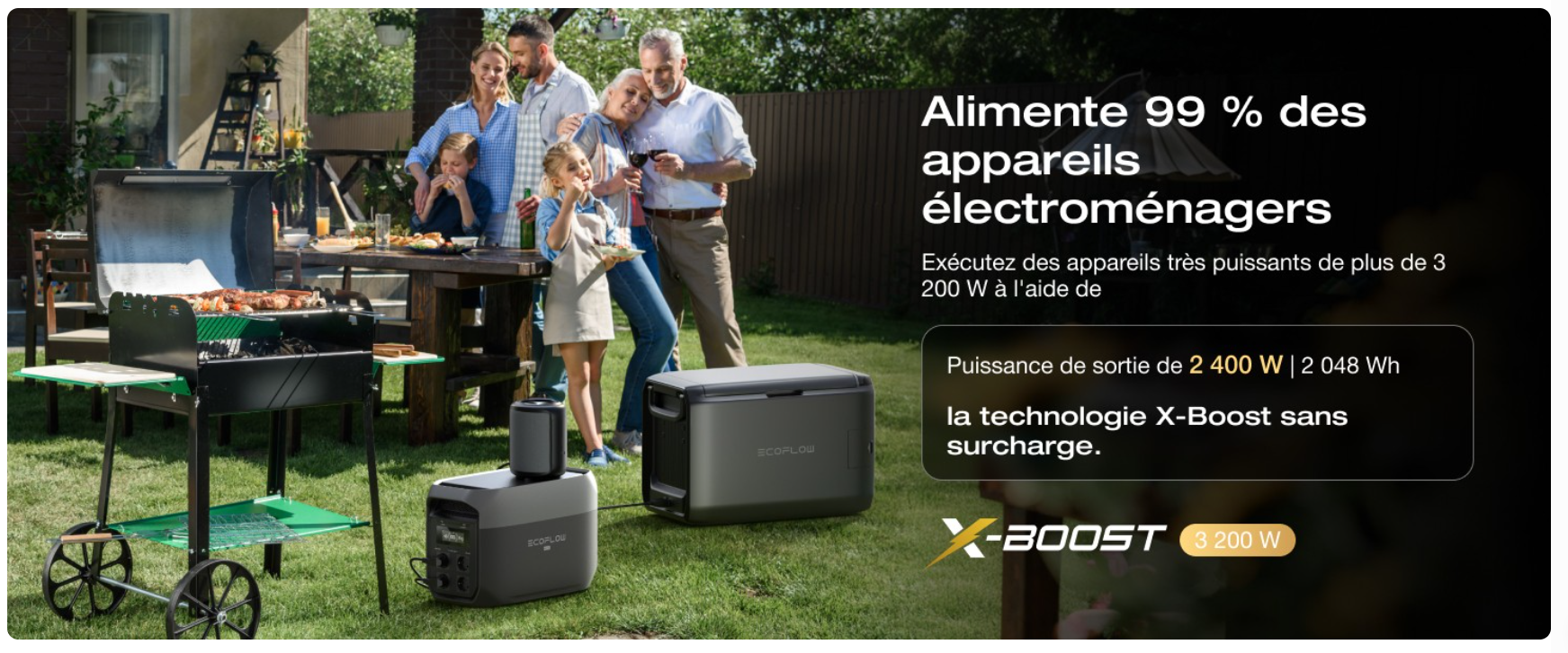 ECOFLOW DELTA 3 MAX - 2400 W /2048 Wh