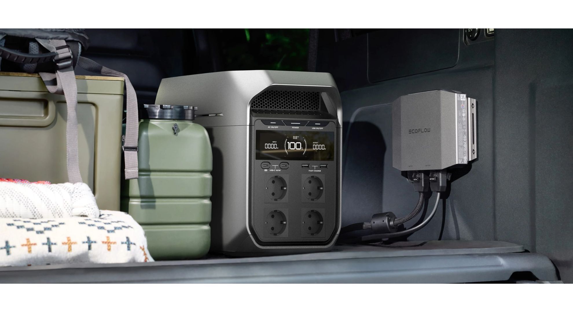Ecoflow avec chargeur 600W