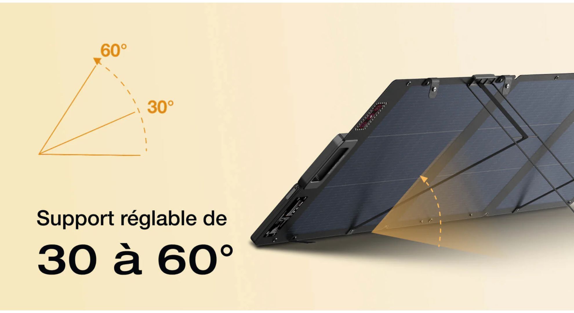 Ecoflow - Panneau solaire portable leger - 160W