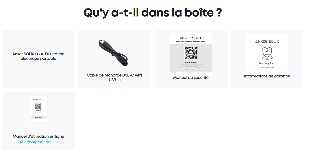 Anker - SOLIX C300X DC - 300W / 288Wh