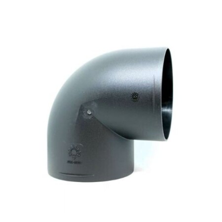 Adaptateur coudé à 90° Ø 90 mm / Chauffages