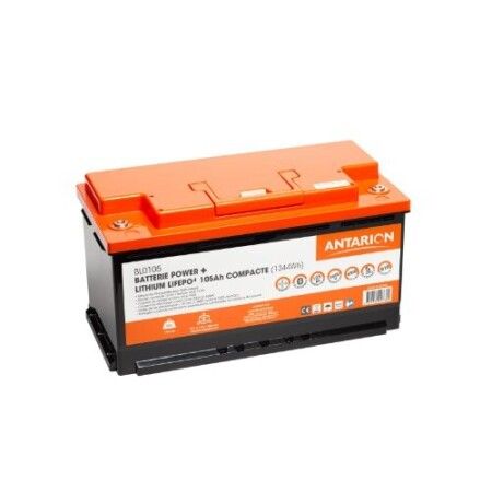 ANTARION POWER+ Batterie Lithium 12,8V 105Ah