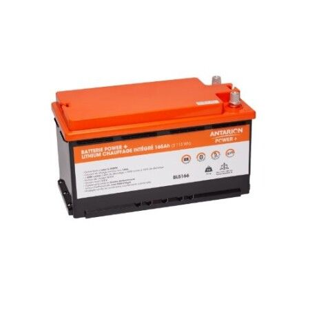 ANTARION POWER+ chauffante Batterie Lithium 12,8V 165Ah