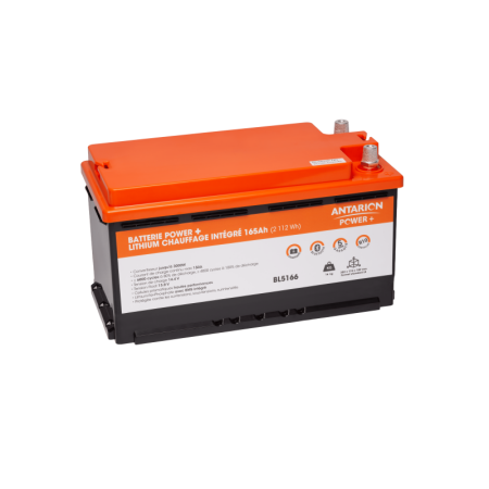 Batterie Lithium 12,8V 165Ah ANTARION POWER+ chauffante