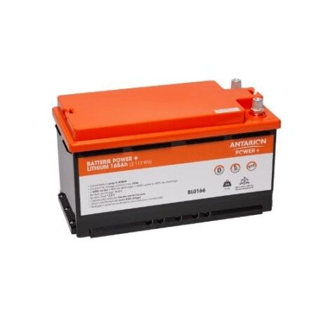 ANTARION POWER+ Batterie Lithium 12,8V 165Ah