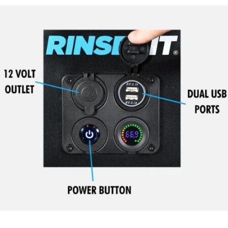 Rinsekit CUBE - Douche portable électrique 15L / Eau