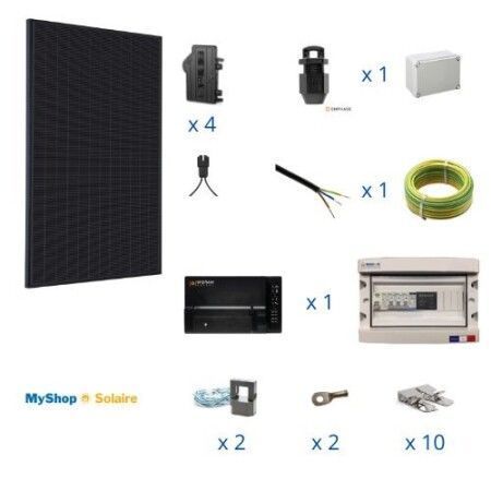 Kit autoconsommation 2000W VOLTEC/ENPHASE - Paysage - Monophasé / Kits autoconsommation Voltec/Enphase
