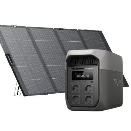 Kit Ecoflow - Delta 3 max - 400W / Kits solaires avec panneaux pliables
