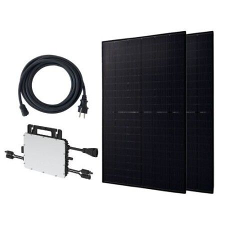 Station solaire &agrave; brancher sur prise 1000W bifacial - DMEGC/Hoymiles