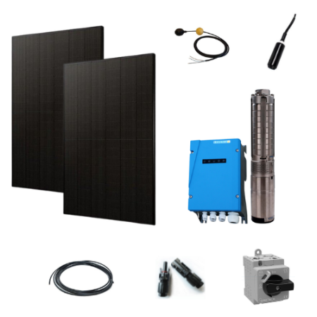 Kit pompe solaire - Lorentz PS2-200 + DMEGC 1000Wc