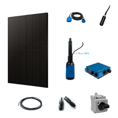 Kit pompe solaire - Lorentz S1-200 + DMEGC 500Wc