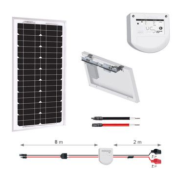 Kit solaire 20W pour alimenter une motorisation de votre portail / Accueil