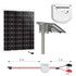 Kit solaire 50W - 12V signalisation inclinable