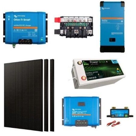 Kit solaire Camion DMEGC / Victron 3 x 500W (1500W)