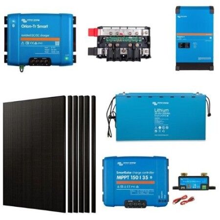 Kit solaire Camion DMEGC / Victron 6 x 500W (3000W)