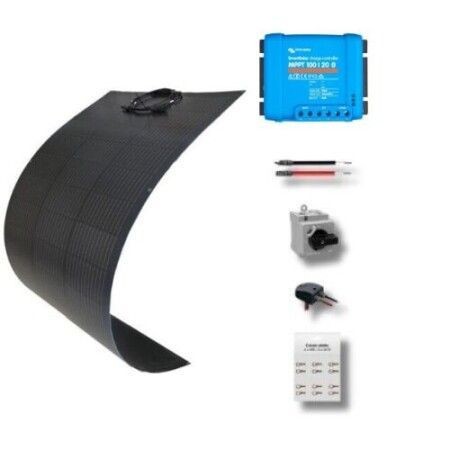Kit solaire v&eacute;hicule - Panneau Flexible 200W / MPPT 100/20