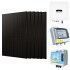 Kit autoconsommation 3000W bifacial Huawei Bornes de recharge VE