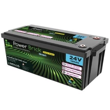 PowerBrick - Batterie Lithium Solid-State 24V-120Ah