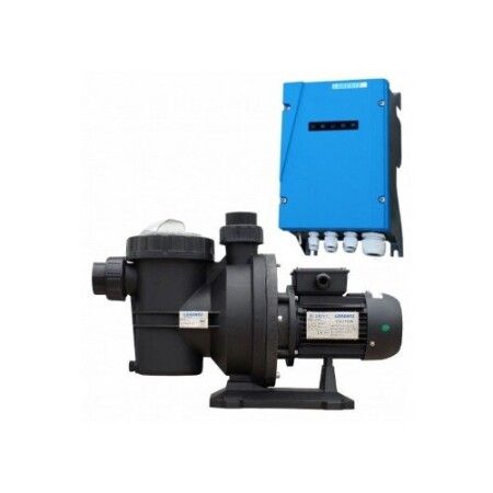 Pompe de surface solaire Lorentz PS2-600 CS17-1 pour filtration de piscine avec son contr&ocirc;leur