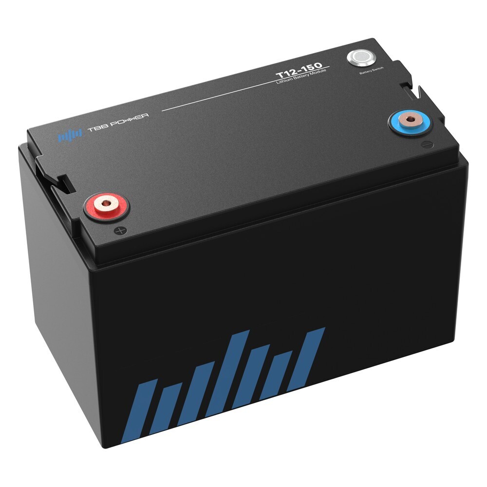 Batterie lithium TBB T12-150 12,8V 150Ah en LiFePO4 avec Bluetooth et chauffage intégrés
