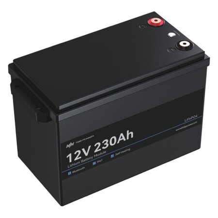 Batterie lithium TBB T12-230 12,8V 230Ah - vue trois quarts