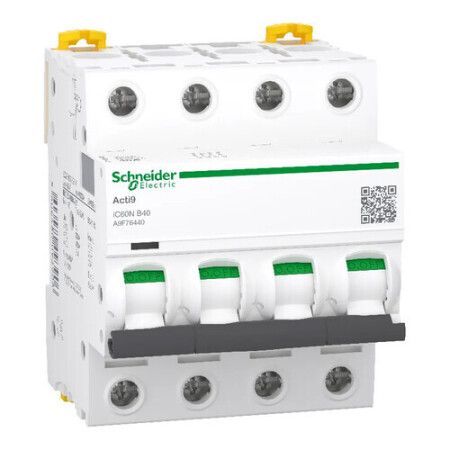 Disjoncteur 4P 40A Courbe B ACTI9 IC60N / Accessoires - Câbles