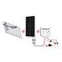 Kit solaire 20W - 12V abris