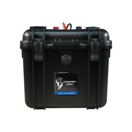 Valise Lithium LiFePO4 &Eacute;tanche ULTIMATRON - BMS Bluetooth
