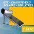 Chauffe-eau solaire 1 capteur + ballon 200 - img