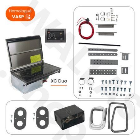 Kit complet - WALLAS XC Duo – Chauffage + plaque de cuisson diesel